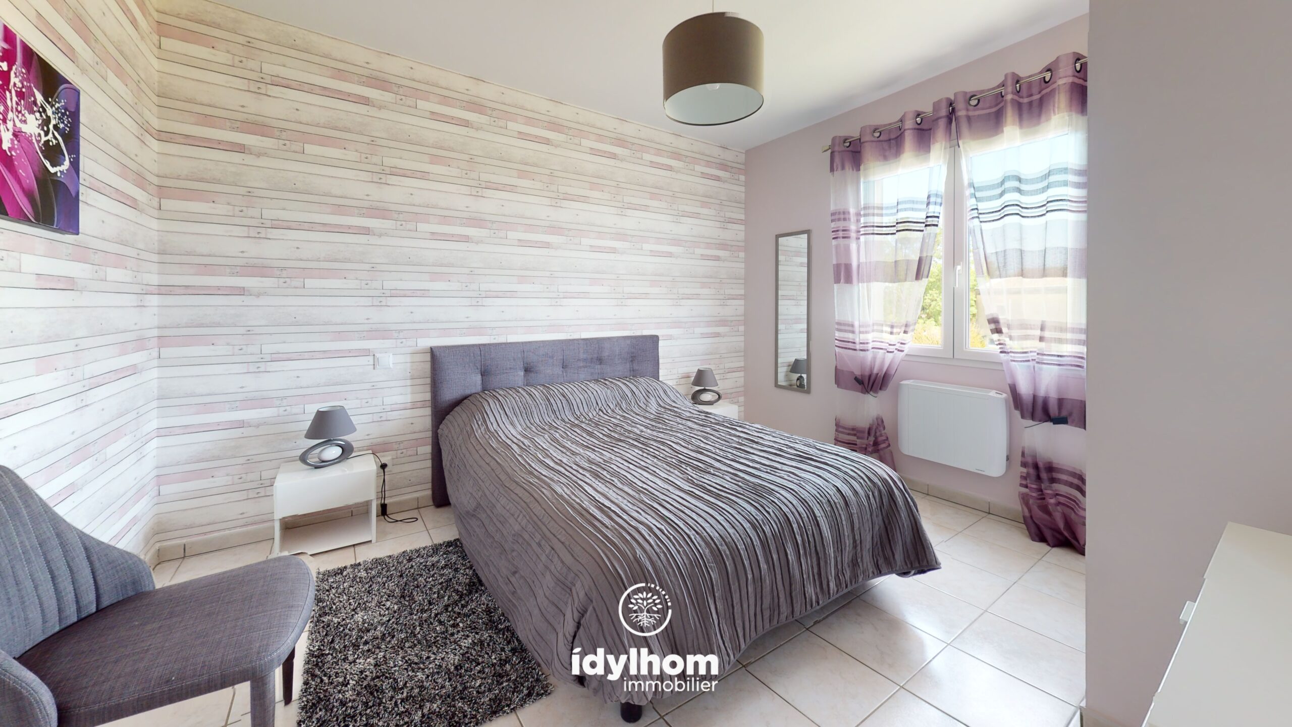 AZUR : Appartement T4 traversant de 104 m2 en dernier étage à Labastide St Pierre