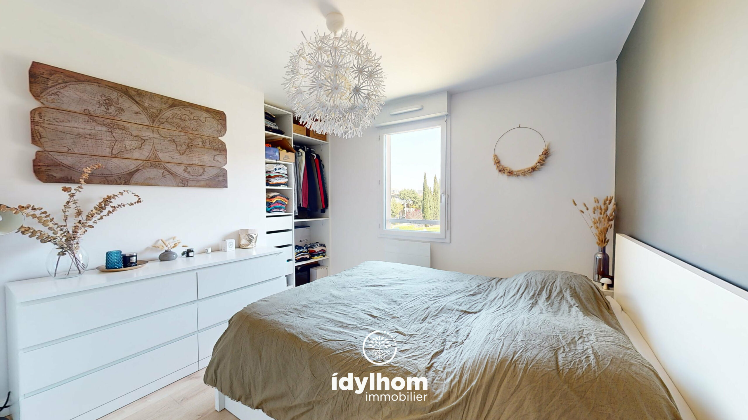 ARMONIA : Bel appartement T3 rénové en dernier étage avec 2 places de parking à Toulouse – Purpan
