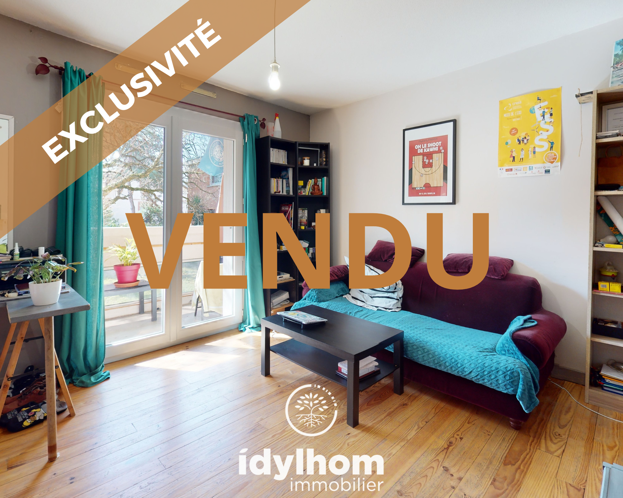 SALVADOR : Appartement de type T1 Bis de 30 m2 avec balcon à Toulouse – Port Saint Sauveur