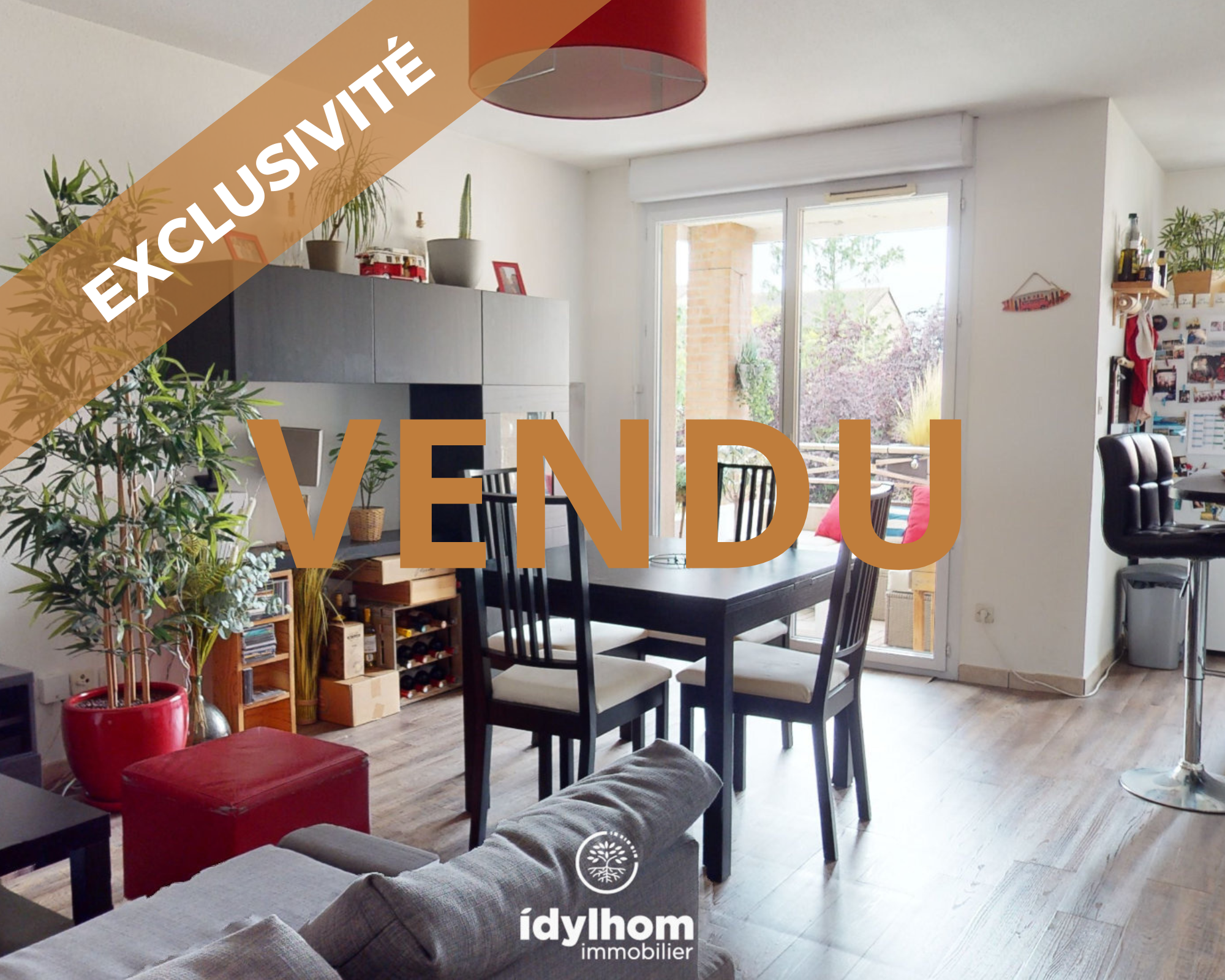 NATURA : Appartement T2 de 43 m2 avec 2 places de parking à Gagnac-sur-Garonne