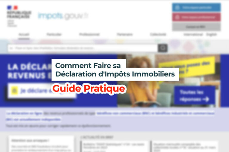 comment faire sa déclaration d'impot