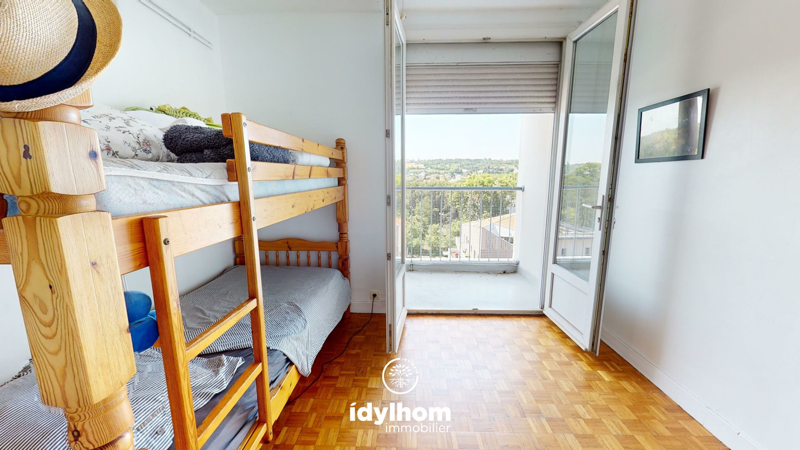 HORIZON : Appartement T4 de 66 m² au dernier étage, avec cave et parking – Toulouse – métro Rangueil