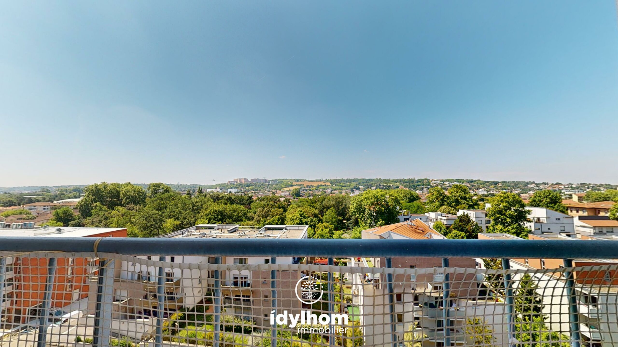 HORIZON : Appartement T4 de 66 m² au dernier étage, avec cave et parking – Toulouse – métro Rangueil