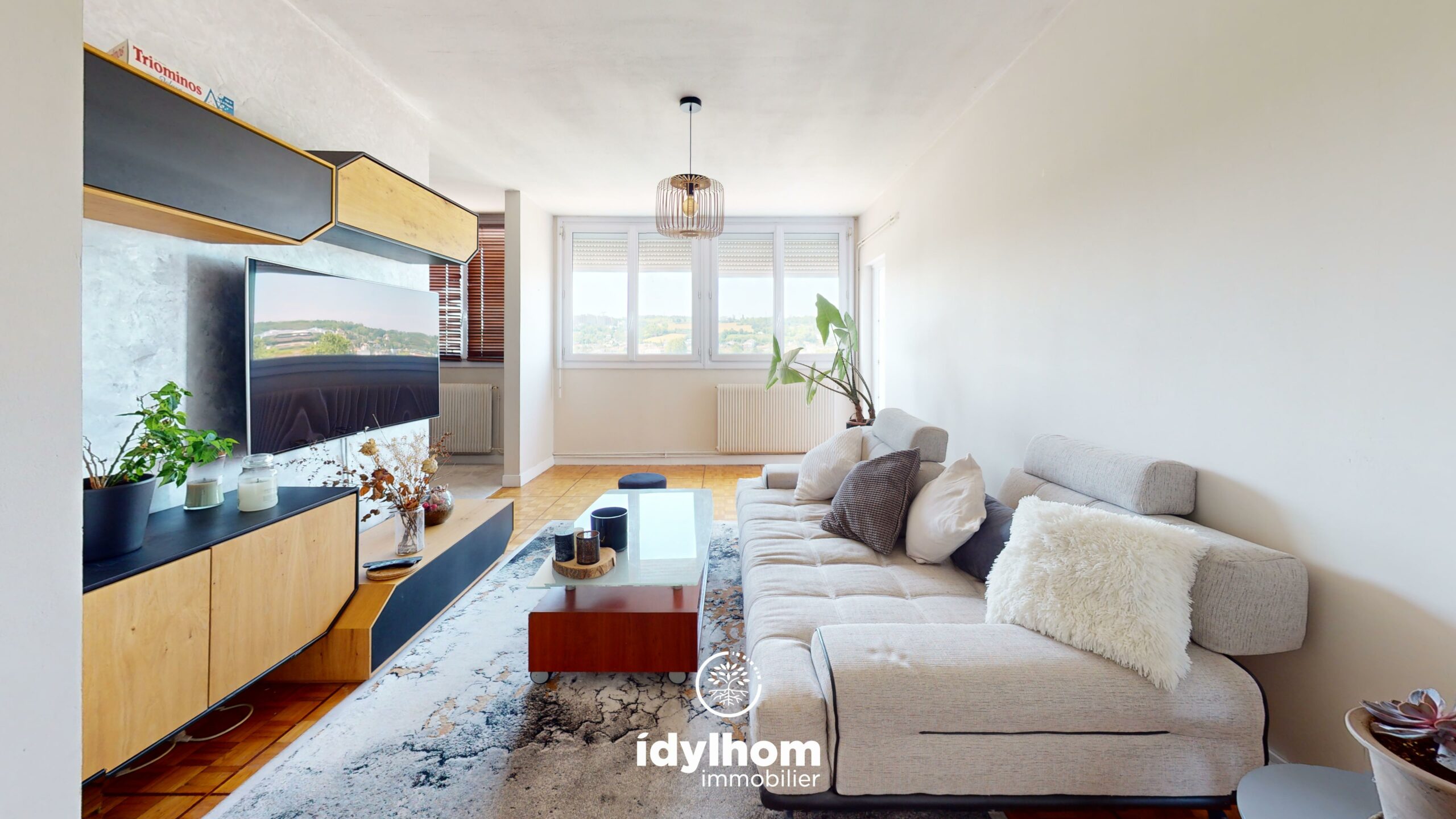 HORIZON : Appartement T4 de 66 m² au dernier étage, avec cave et parking – Toulouse – métro Rangueil