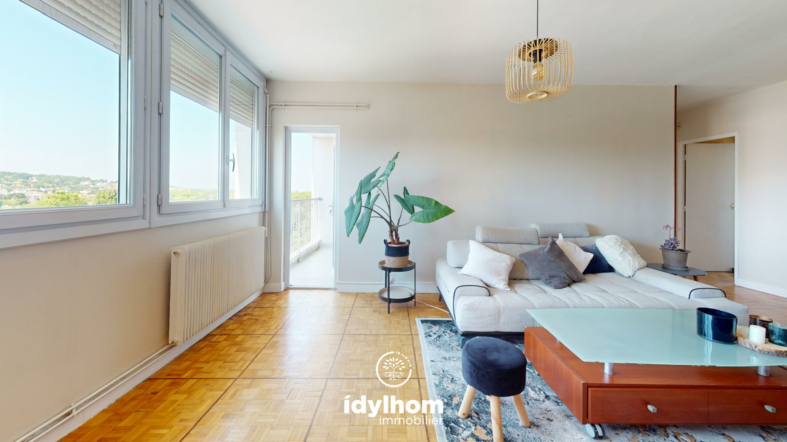 HORIZON : Appartement T4 de 66 m² au dernier étage, avec cave et parking – Toulouse – métro Rangueil