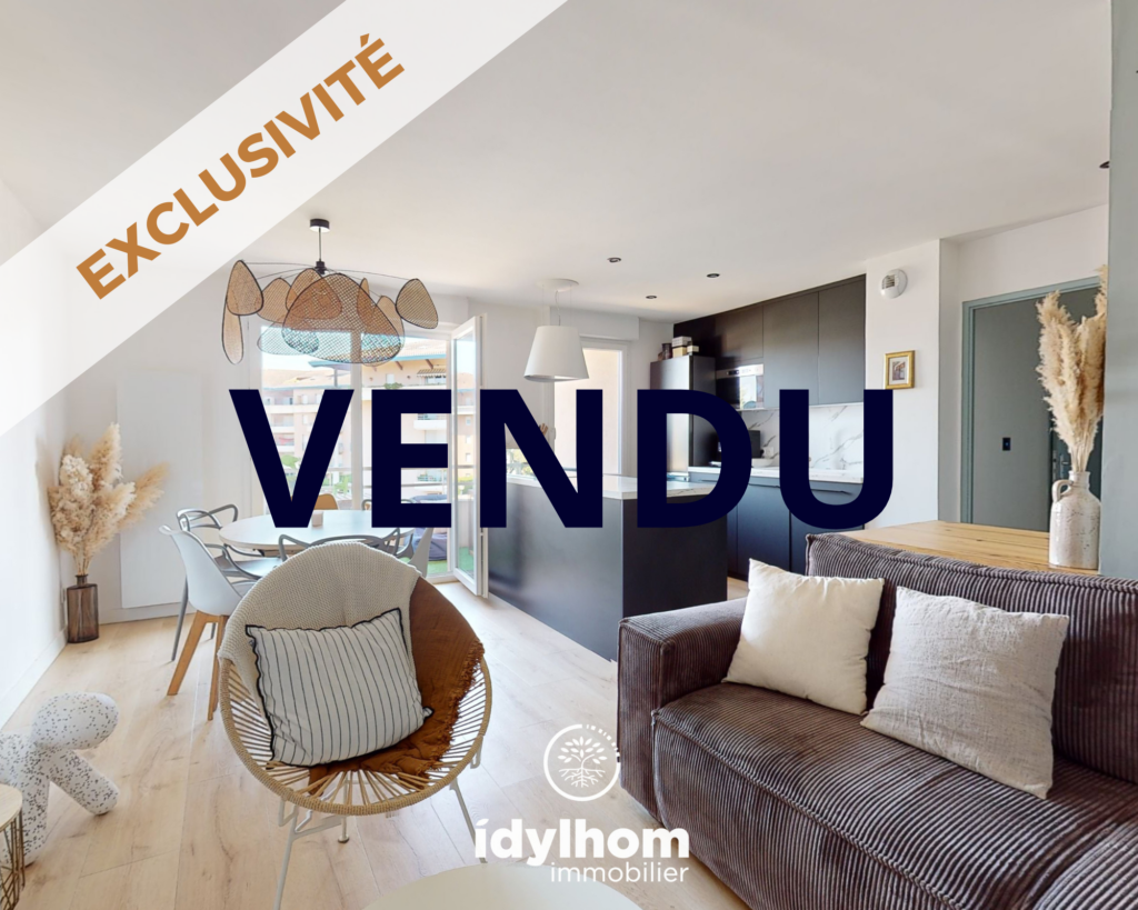ARMONIA : Bel appartement T3 rénové en dernier étage avec 2 places de parking à Toulouse – Purpan
