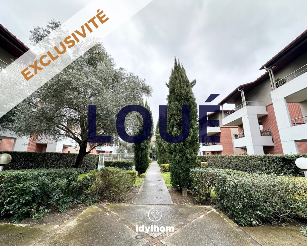 LORENZO : Appartement T2 de 32 m2 avec parking – Toulouse Nord