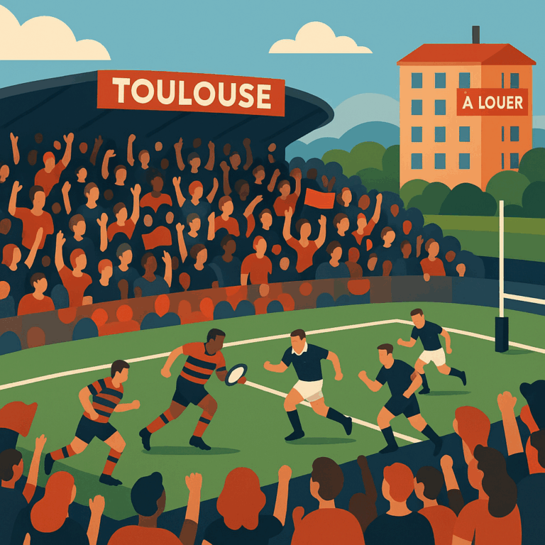 Rugby et grands événements sportifs : effet ponctuel sur la location saisonnière à Toulouse