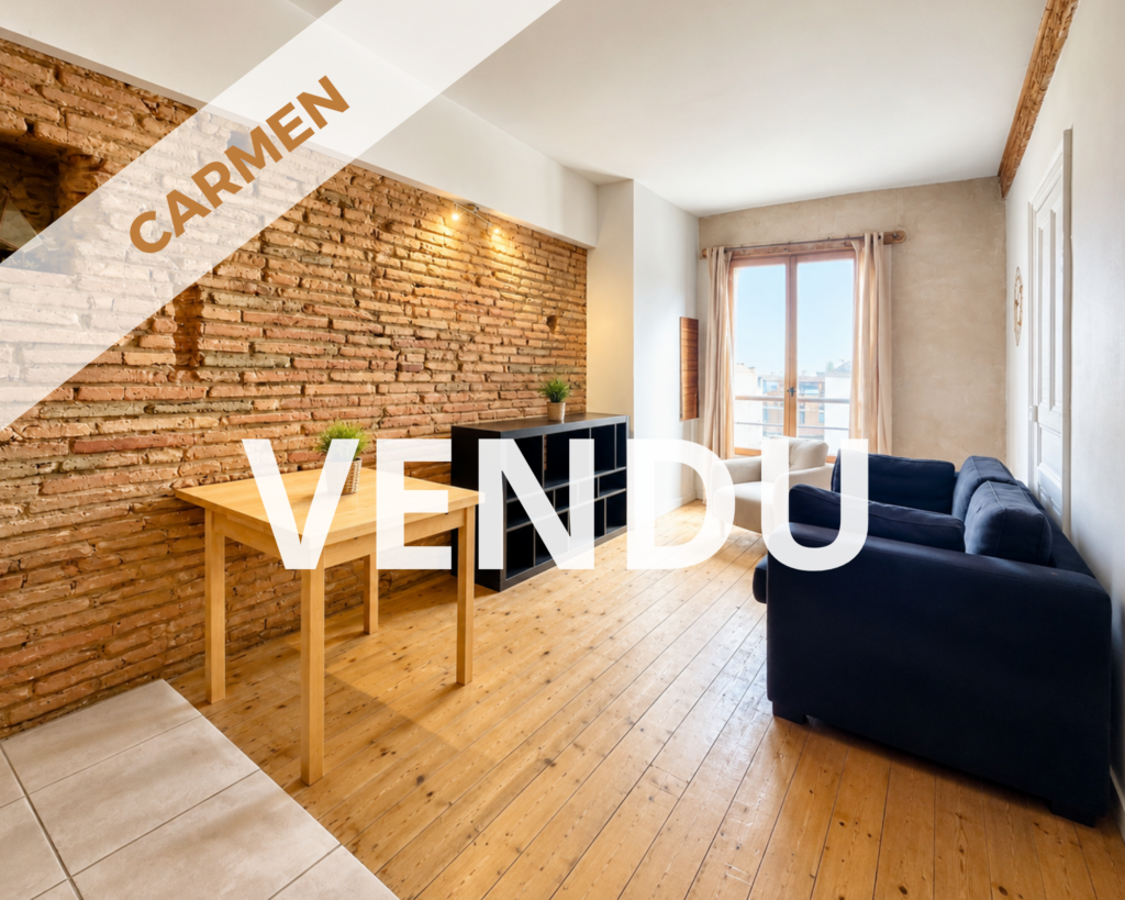 CARMEN – Appartement T2 de 47 m2 en plein coeur des Carmes – Toulouse