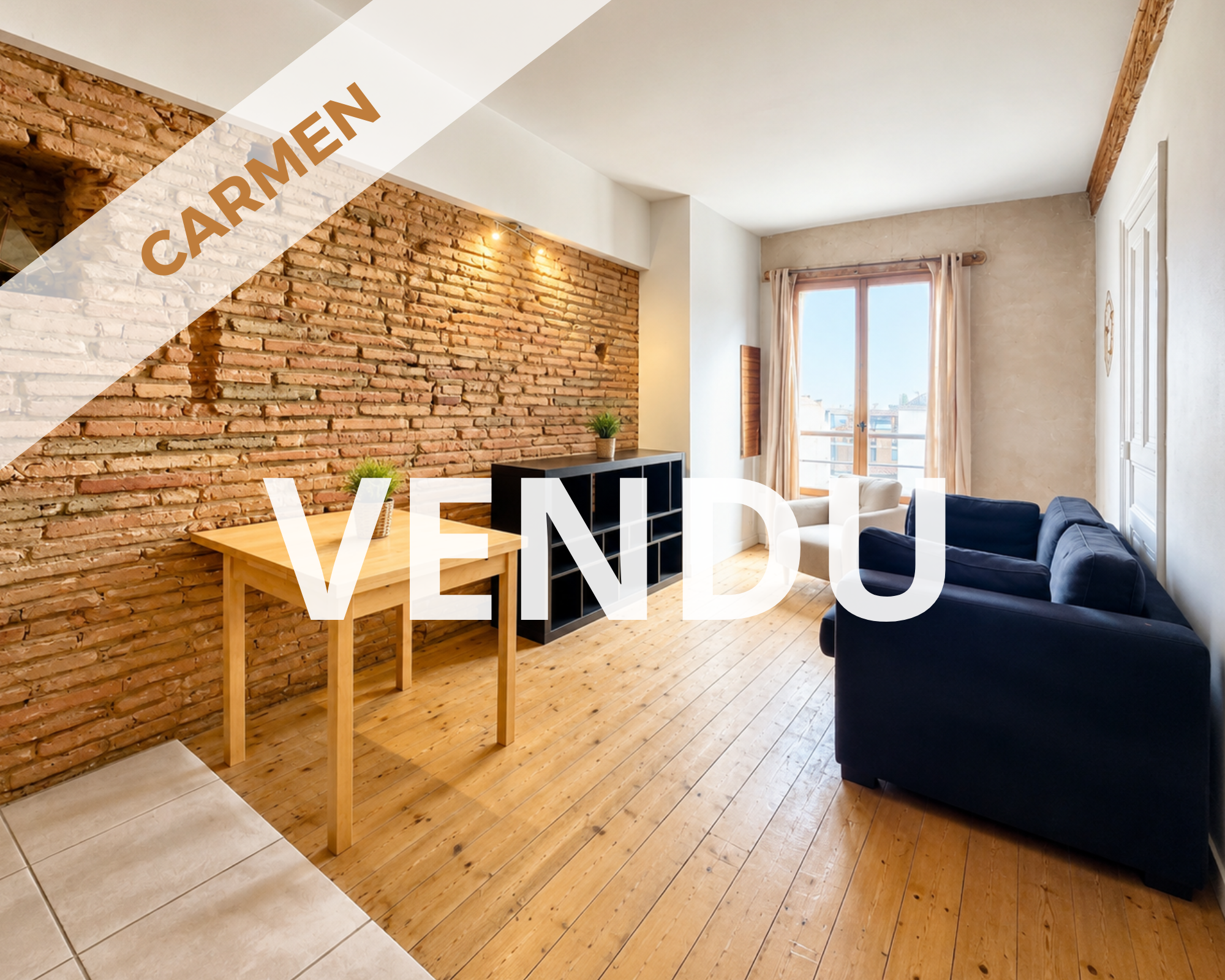 CARMEN – Appartement T2 de 47 m2 en plein coeur des Carmes – Toulouse