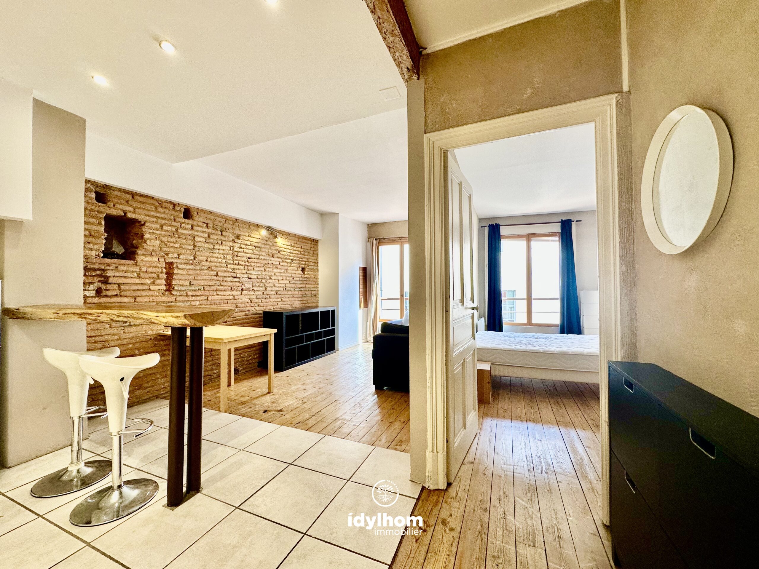 CARMEN – Appartement T2 de 47 m2 en plein coeur des Carmes – Toulouse