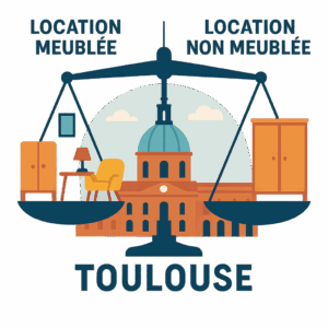 Location meublée vs non meublée : Ce qui est plus rentable à Toulouse pour les bailleurs