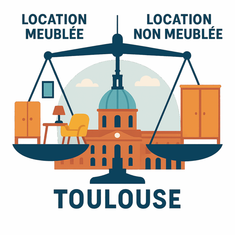 Location meublée vs non meublée : Ce qui est plus rentable à Toulouse pour les bailleurs