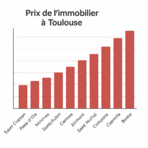 Quel budget prévoir pour acheter un 2 pièces / 3 pièces selon les quartiers de Toulouse ?