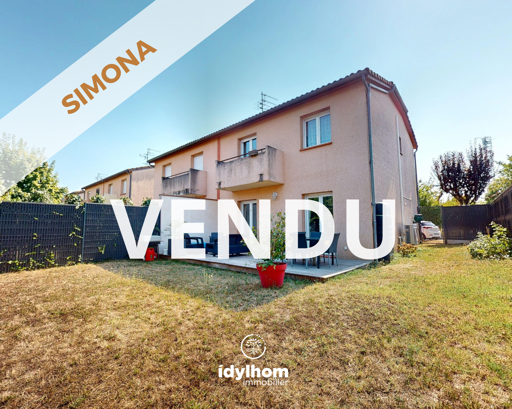 SIMONA – Villa T4 à vendre à Toulouse Saint-Simon – Maison familiale avec jardin, garage et terrasse