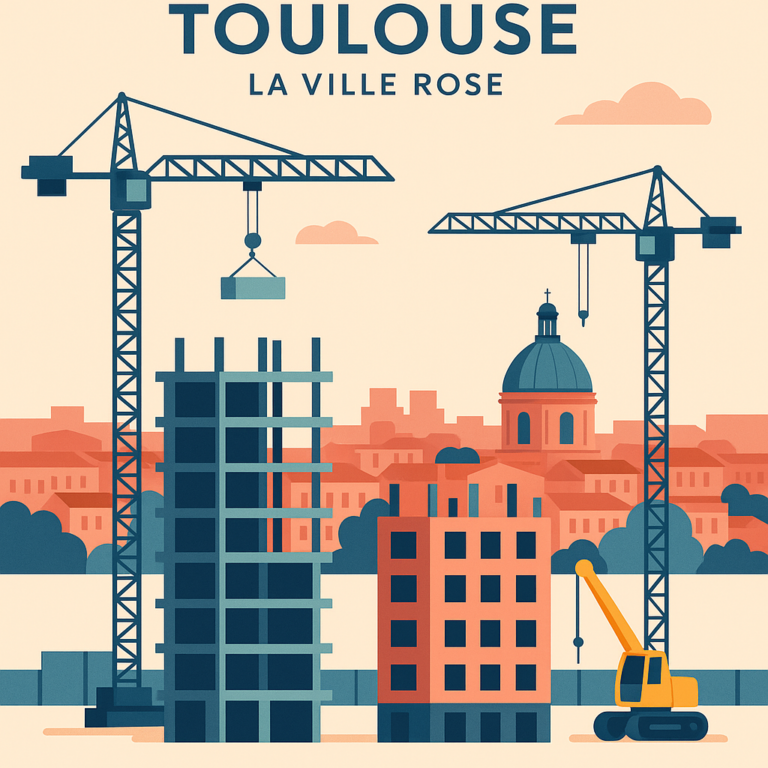 Impact des prix des matériaux de construction sur le coût des biens neufs à Toulouse