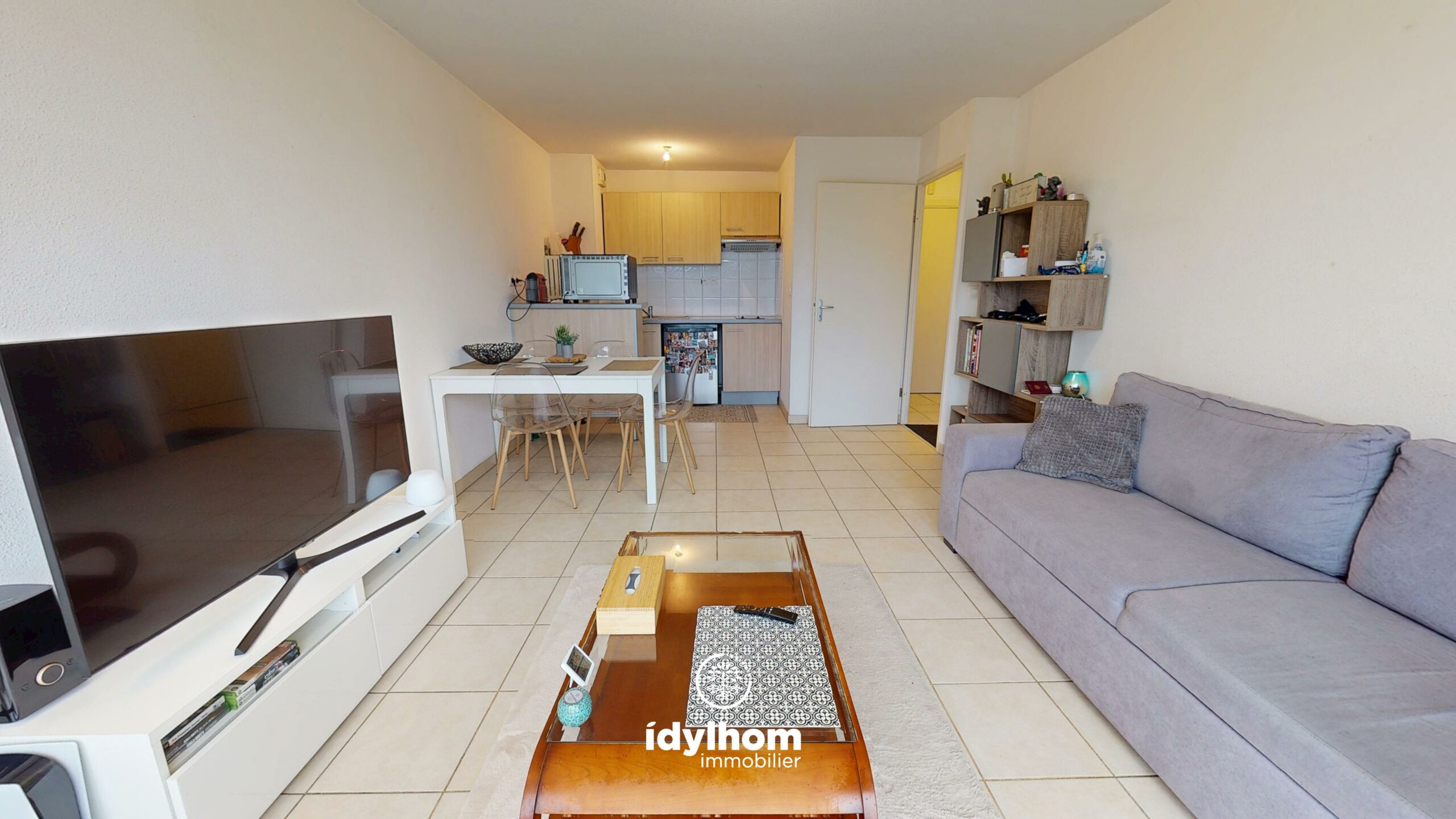BLANCO : T2 40 m² avec balcon sans vis-à-vis + parking en sous-sol – Toulouse 31200