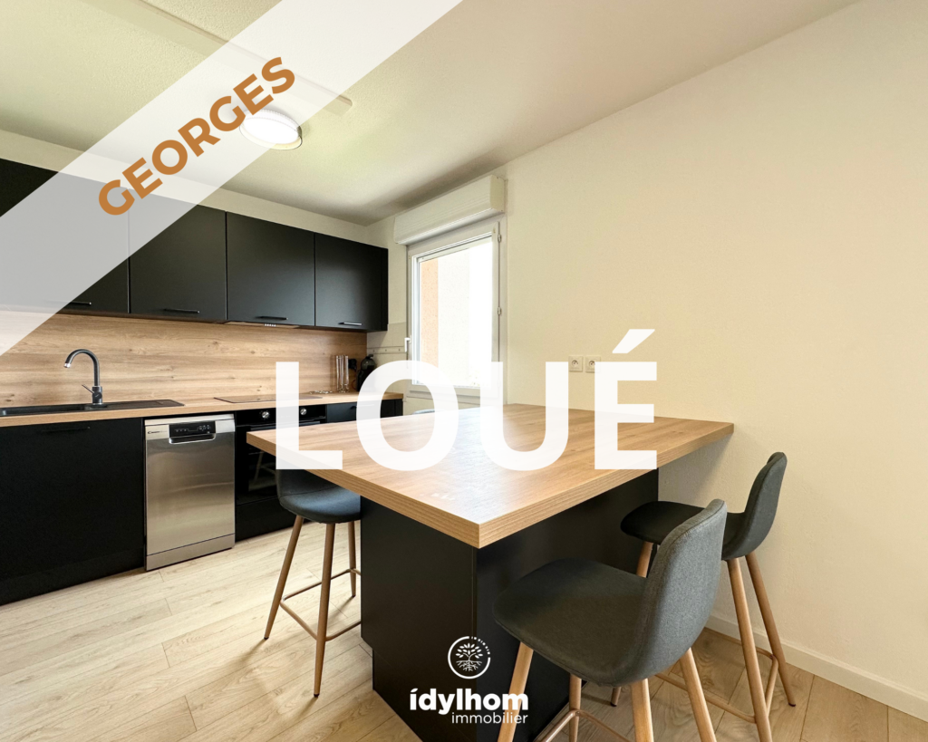 GEORGES : Appartement T2 de 51 m2 avec balcon et place de parking, à Blagnac