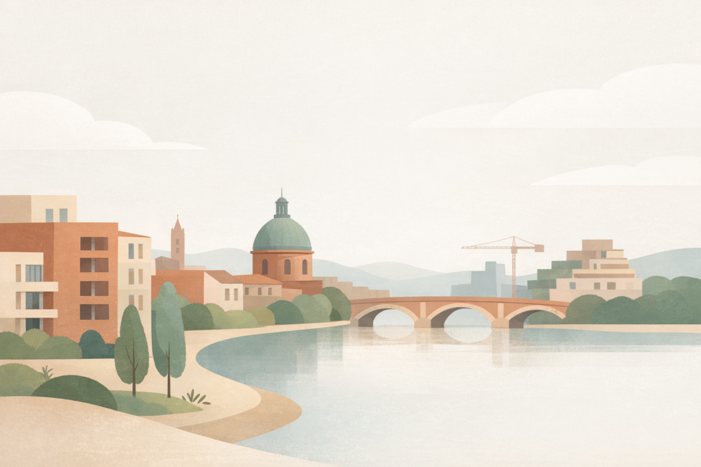 Découvrez comment les projets urbains de Toulouse transforment le marché immobilier local.