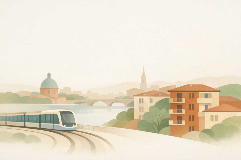 Découvrez comment les nouvelles lignes de transport influencent l'immobilier à Toulouse. Analyse des projets et des prix.