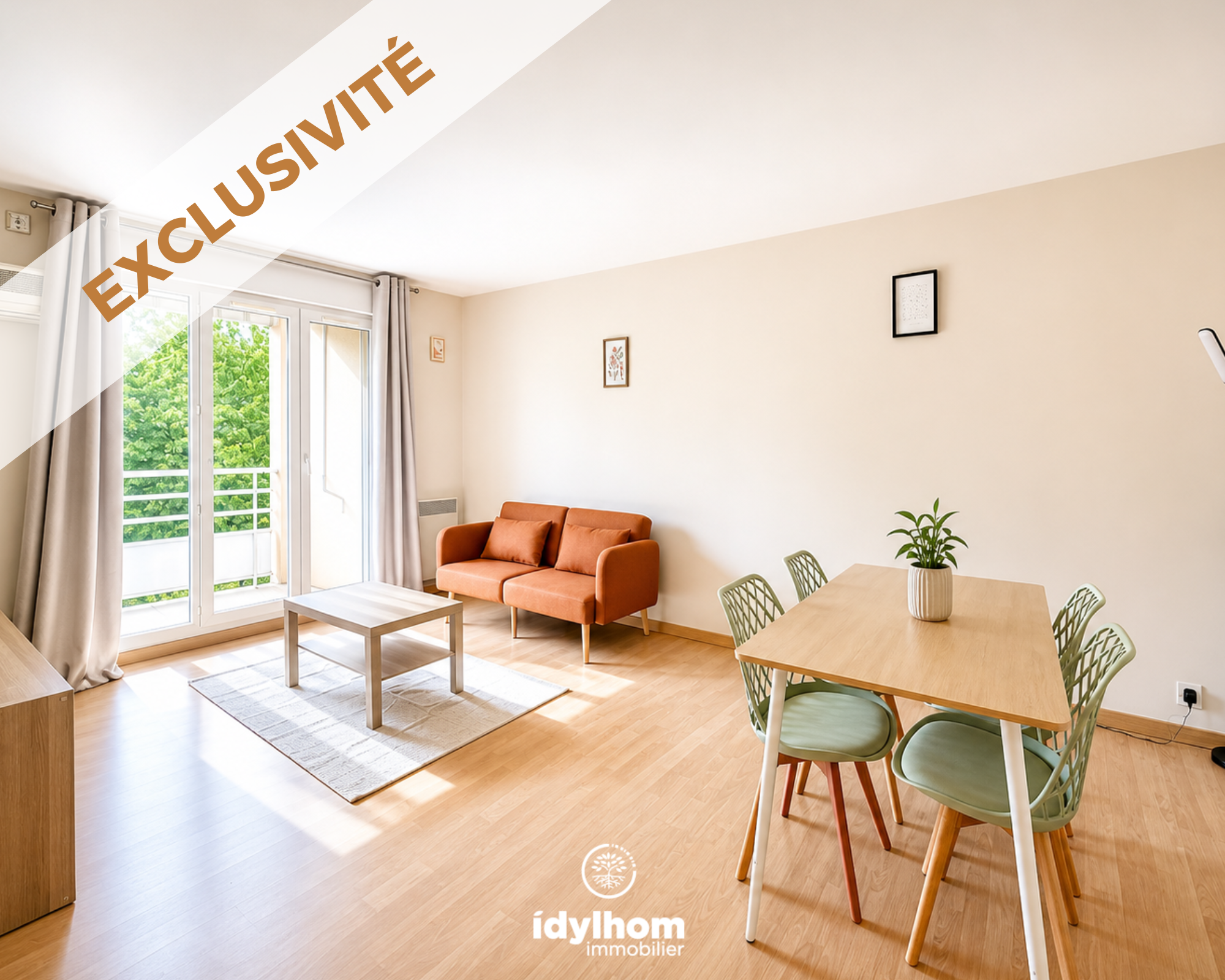 SUNNY – Appartement T2 meublé de 48 m2 à Blagnac