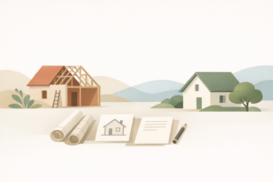 Comprendre les différences entre permis de construire et déclaration préalable, leurs démarches et implications.