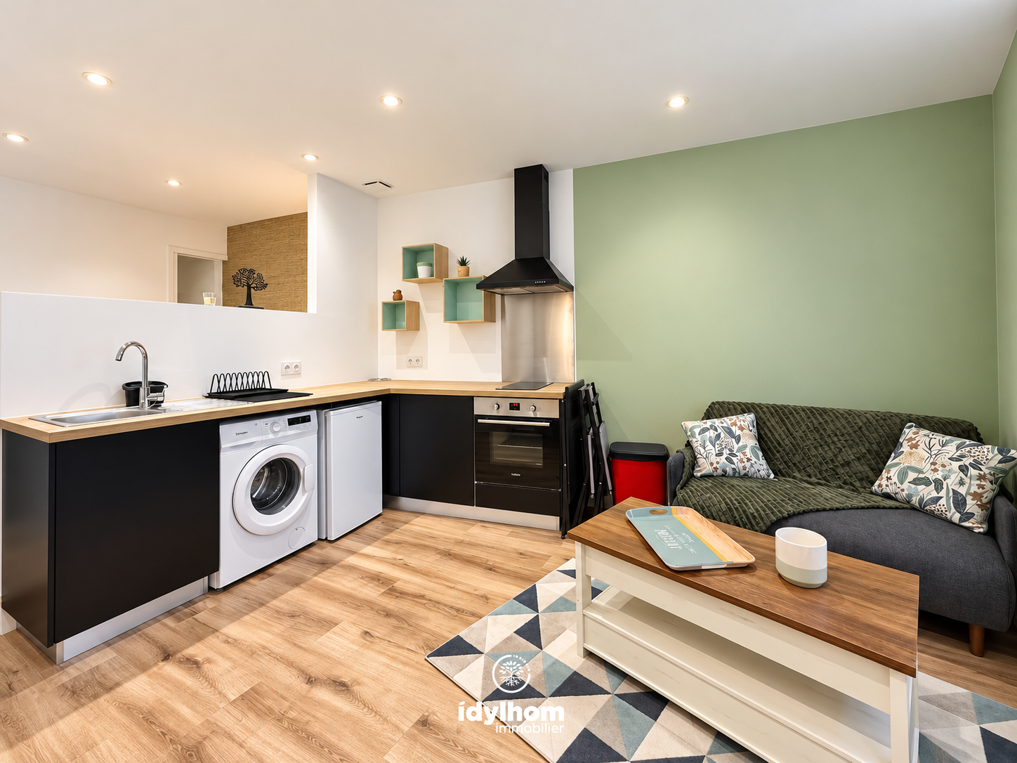 JEAN : Studio rénové de 23,60 m2 à Toulouse, Av. Jean Rieux