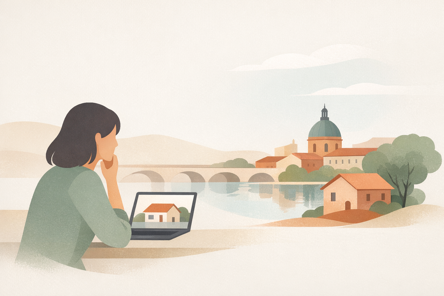 Vendre un bien à distance à Toulouse en 2026 : Guide Complet